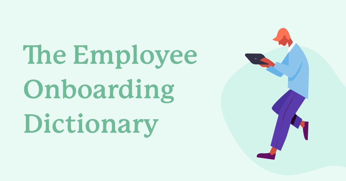 The Employee Onboarding Dictionary